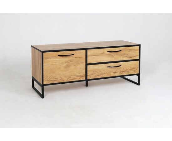 Тумба ТВ Виртон-1,  Дуб крафт золотой, изображение 2 | Интернет магазин мебели и декора LifeDekor