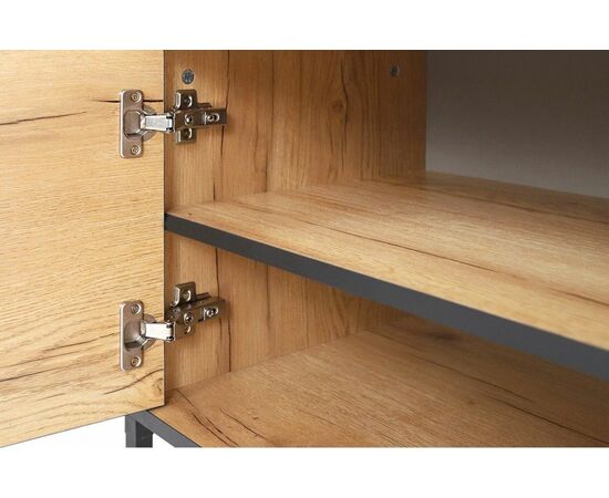 Тумба ТВ Виртон-1,  Дуб крафт золотой, изображение 4 | Интернет магазин мебели и декора LifeDekor