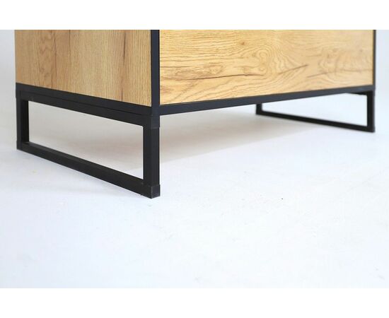 Комод Виртон-3 с надстройкой, Дуб крафт золотой, изображение 3 | Интернет магазин мебели и декора LifeDekor