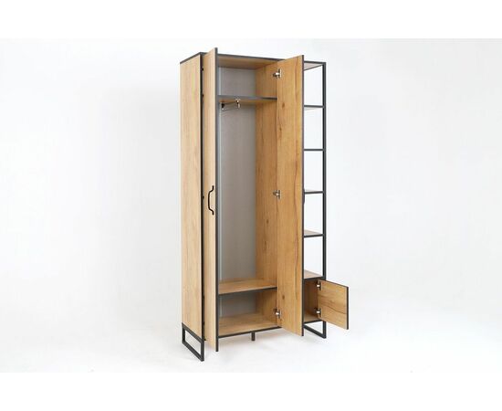 Шкаф Виртон-2, Дуб крафт золотой, изображение 10 | Интернет магазин мебели и декора LifeDekor