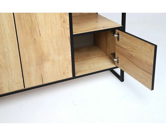 Шкаф Виртон-2, Дуб крафт золотой, изображение 7 | Интернет магазин мебели и декора LifeDekor