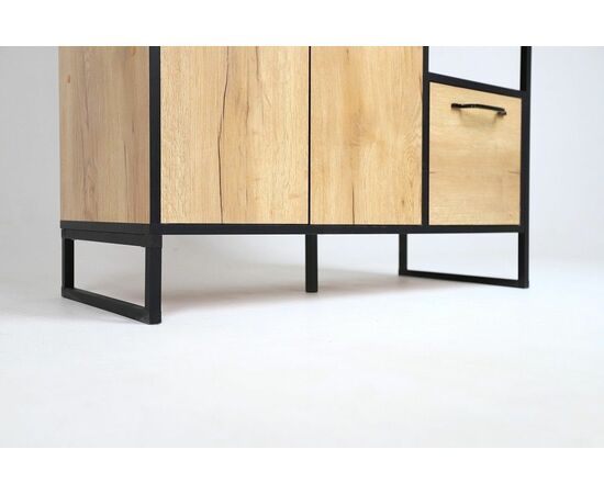 Шкаф Виртон-2, Дуб крафт золотой, изображение 6 | Интернет магазин мебели и декора LifeDekor