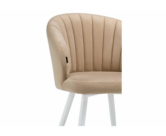 Стул Бэнбу velutto 05 / белый, изображение 7 | Интернет магазин мебели и декора LifeDekor