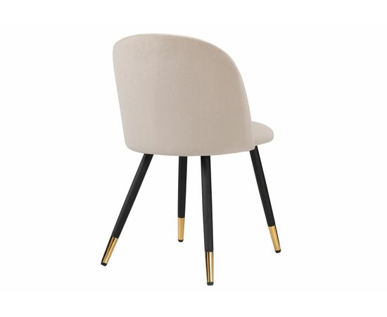 Стул Gabi beige / black / gold, изображение 2 | Интернет магазин мебели и декора LifeDekor