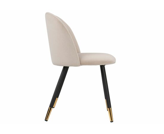 Стул Gabi beige / black / gold, изображение 4 | Интернет магазин мебели и декора LifeDekor