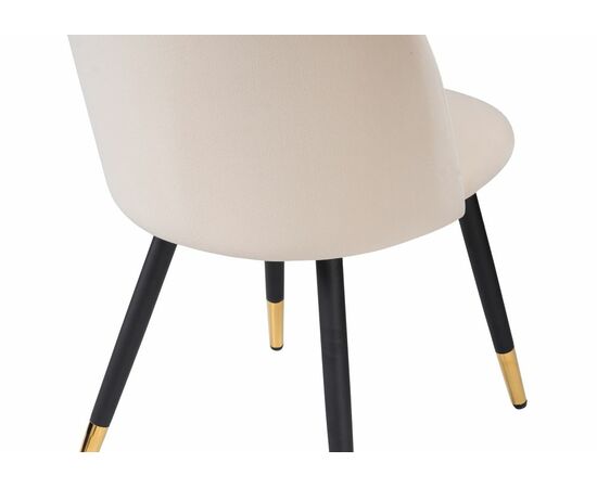 Стул Gabi beige / black / gold, изображение 6 | Интернет магазин мебели и декора LifeDekor