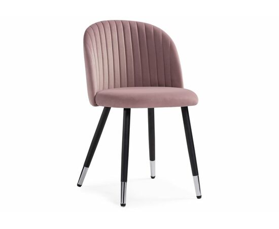 Стул Gabi light purple / black | Интернет магазин мебели и декора LifeDekor
