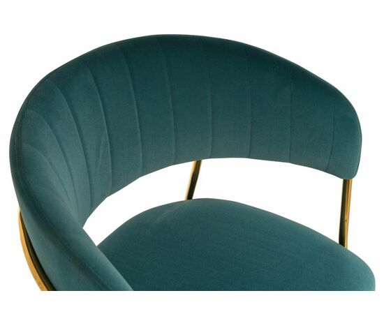 Стул Kamelia green / gold, изображение 3 | Интернет магазин мебели и декора LifeDekor