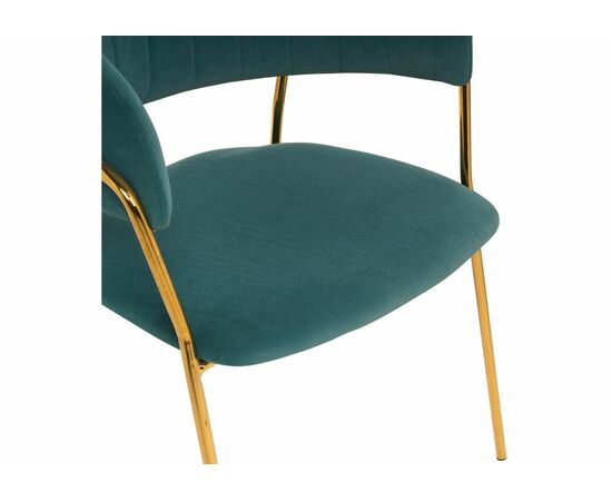 Стул Kamelia green / gold, изображение 5 | Интернет магазин мебели и декора LifeDekor