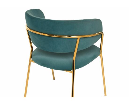 Стул Kamelia green / gold, изображение 6 | Интернет магазин мебели и декора LifeDekor
