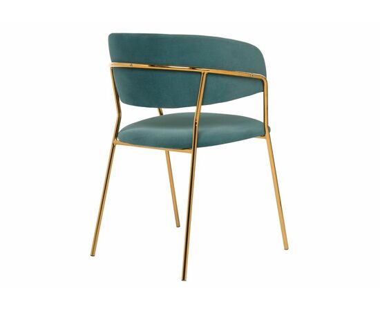 Стул Kamelia green / gold, изображение 8 | Интернет магазин мебели и декора LifeDekor