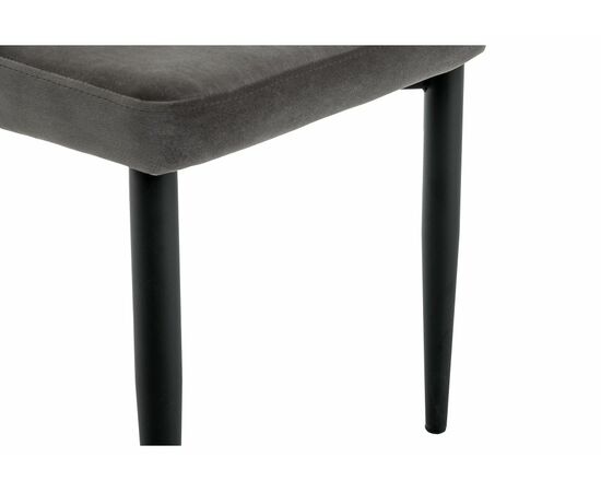 Стул Kora dark gray / black, изображение 10 | Интернет магазин мебели и декора LifeDekor