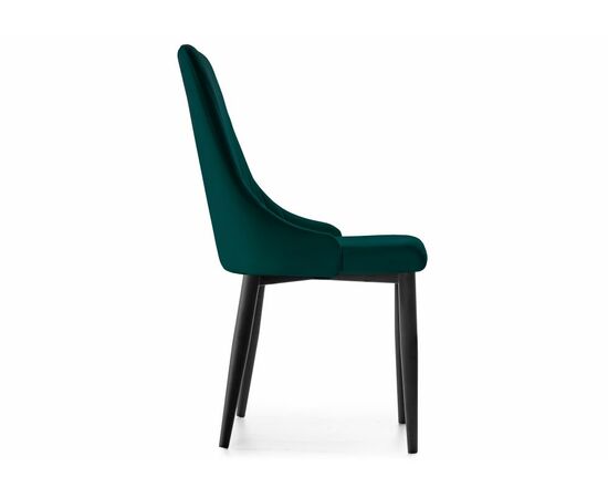 Стул Kora green / black, изображение 3 | Интернет магазин мебели и декора LifeDekor