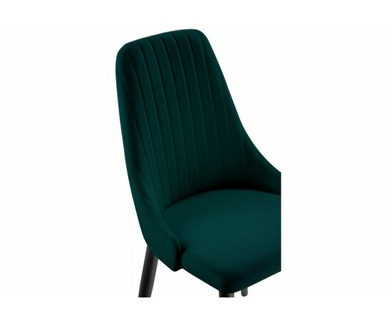 Стул Kora green / black, изображение 5 | Интернет магазин мебели и декора LifeDekor