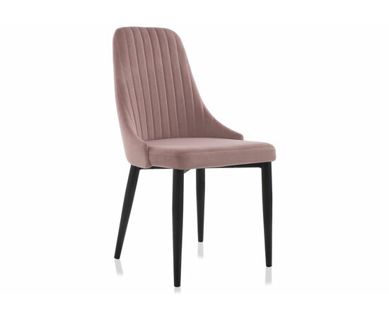 Стул Kora light purple / black | Интернет магазин мебели и декора LifeDekor