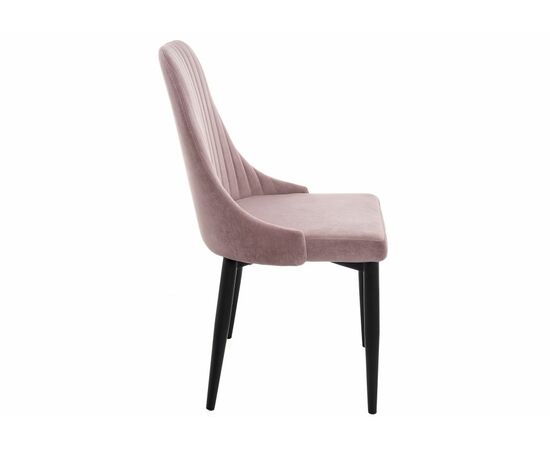 Стул Kora light purple / black, изображение 2 | Интернет магазин мебели и декора LifeDekor