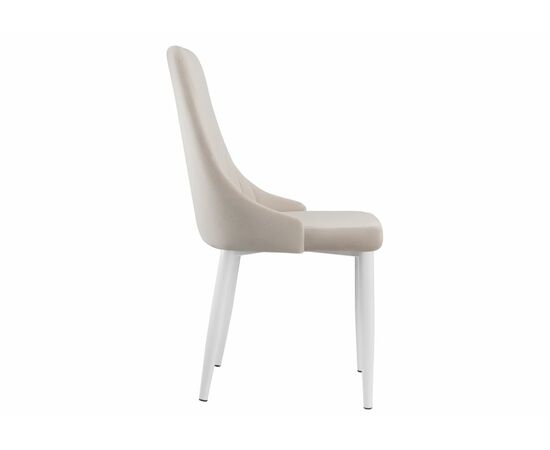 Стул Kora white / beige, изображение 3 | Интернет магазин мебели и декора LifeDekor