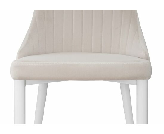 Стул Kora white / beige, изображение 9 | Интернет магазин мебели и декора LifeDekor
