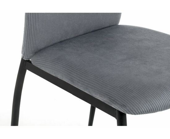 Стул Tod gray / black, изображение 5 | Интернет магазин мебели и декора LifeDekor