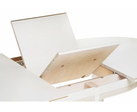 Стол деревянный Авилла молочный / золото, изображение 7 | Интернет магазин мебели и декора LifeDekor