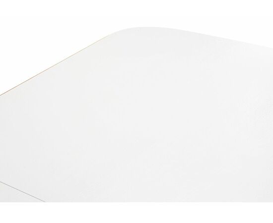 Стол деревянный Бевье молочный / золото, изображение 10 | Интернет магазин мебели и декора LifeDekor