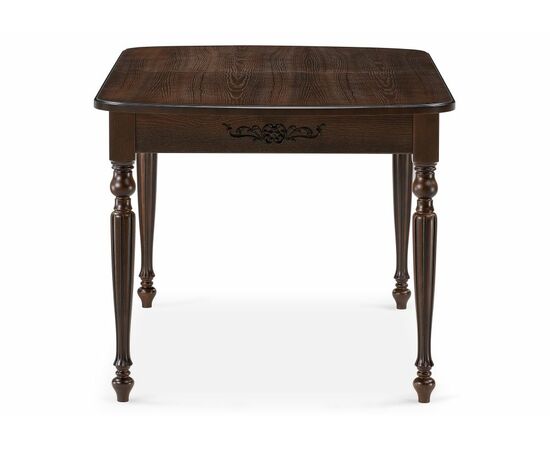 Стол деревянный Бевье орех темный / орех, изображение 3 | Интернет магазин мебели и декора LifeDekor