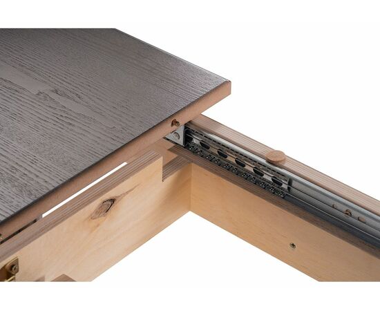 Стол деревянный Бевье орех темный / орех, изображение 6 | Интернет магазин мебели и декора LifeDekor