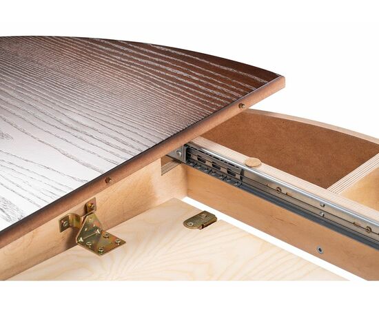 Стол деревянный Брейзер орех темный, изображение 7 | Интернет магазин мебели и декора LifeDekor