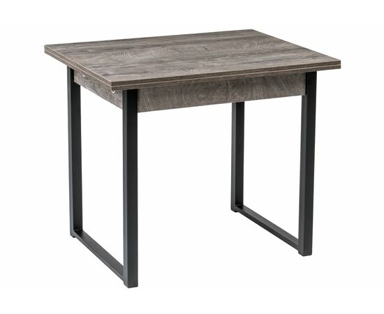 Стол деревянный Форли дуб рошелье / черный матовый | Интернет магазин мебели и декора LifeDekor