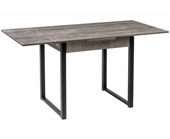 Стол деревянный Форли дуб рошелье / черный матовый, изображение 3 | Интернет магазин мебели и декора LifeDekor