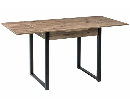 Стол деревянный Форли дуб велингтон / черный матовый, изображение 3 | Интернет магазин мебели и декора LifeDekor