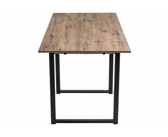 Стол деревянный Форли дуб велингтон / черный матовый, изображение 6 | Интернет магазин мебели и декора LifeDekor