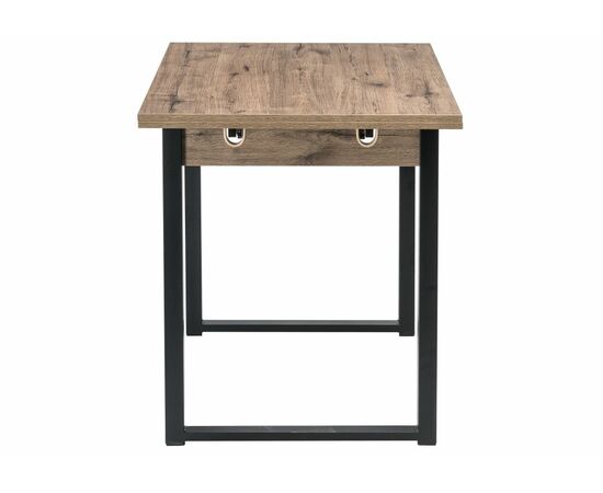 Стол деревянный Форли дуб велингтон / черный матовый, изображение 7 | Интернет магазин мебели и декора LifeDekor