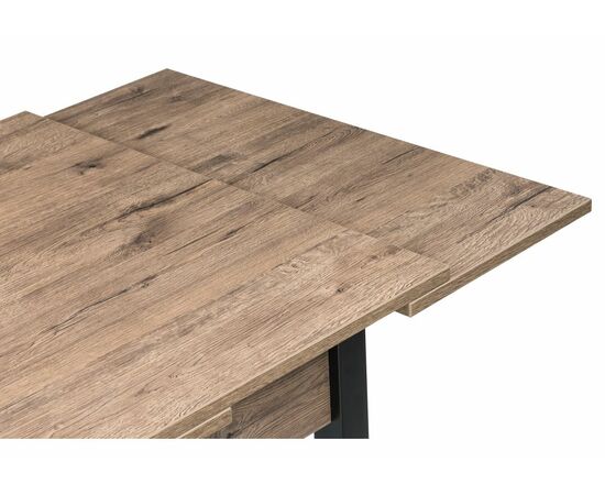 Стол деревянный Форли дуб велингтон / черный матовый, изображение 8 | Интернет магазин мебели и декора LifeDekor