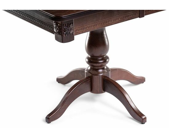 Стол деревянный Матис орех темный, изображение 10 | Интернет магазин мебели и декора LifeDekor