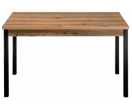 Стол деревянный Оригон дуб горный / черный матовый, изображение 4 | Интернет магазин мебели и декора LifeDekor