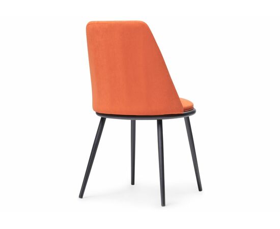 Стул Алдис катания флам / черный матовый, изображение 4 | Интернет магазин мебели и декора LifeDekor