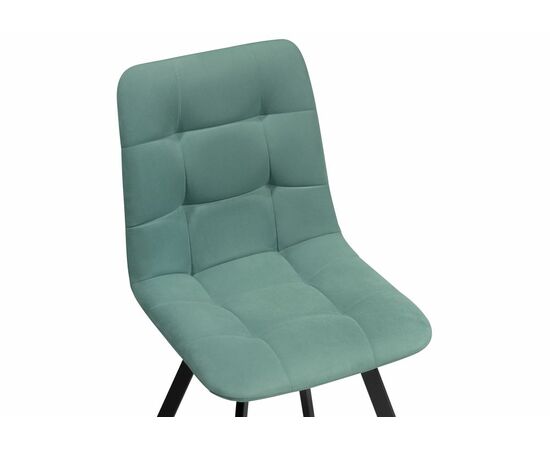 Стул Чилли черный / бирюзовый, изображение 5 | Интернет магазин мебели и декора LifeDekor