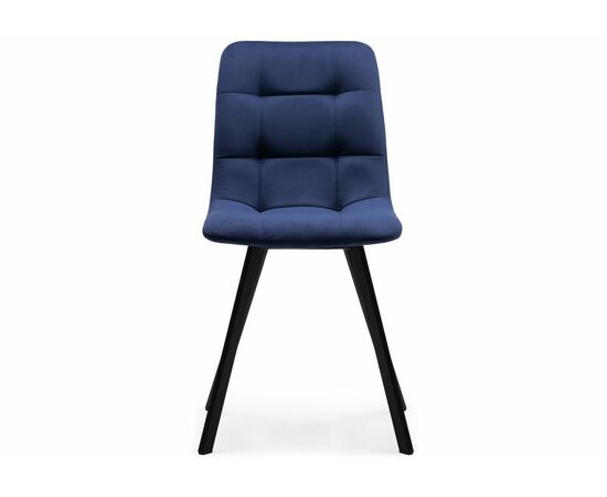 Стул Чилли черный / синий, изображение 2 | Интернет магазин мебели и декора LifeDekor