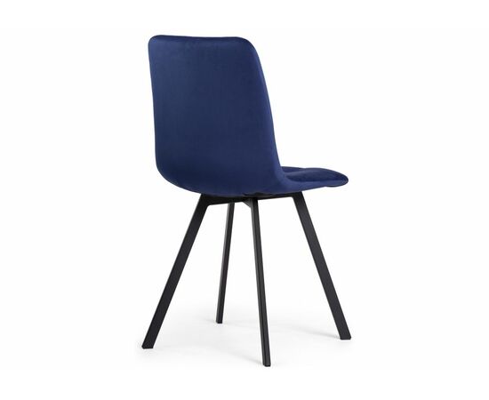 Стул Чилли черный / синий, изображение 4 | Интернет магазин мебели и декора LifeDekor