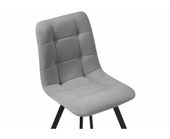 Стул Чилли черный / светло-серый, изображение 5 | Интернет магазин мебели и декора LifeDekor