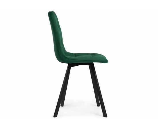 Стул Чилли  черный / зеленый, изображение 3 | Интернет магазин мебели и декора LifeDekor