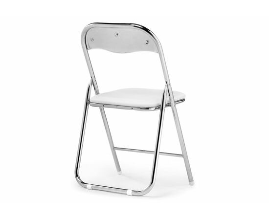 Стул Fold 1 складной white / chrome, изображение 4 | Интернет магазин мебели и декора LifeDekor