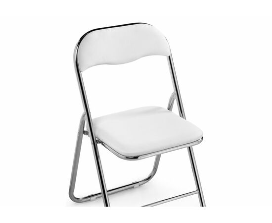 Стул Fold 1 складной white / chrome, изображение 6 | Интернет магазин мебели и декора LifeDekor