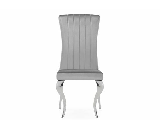Стул Lund dark grey / steel, изображение 3 | Интернет магазин мебели и декора LifeDekor
