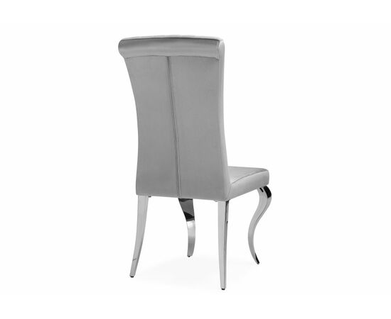 Стул Lund dark grey / steel, изображение 4 | Интернет магазин мебели и декора LifeDekor