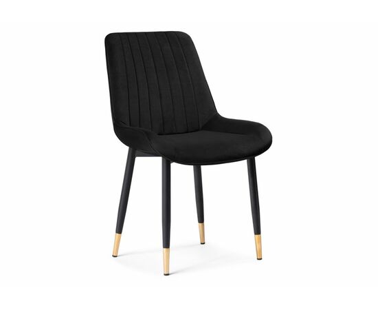 Стул Seda 1 black / gold / black | Интернет магазин мебели и декора LifeDekor