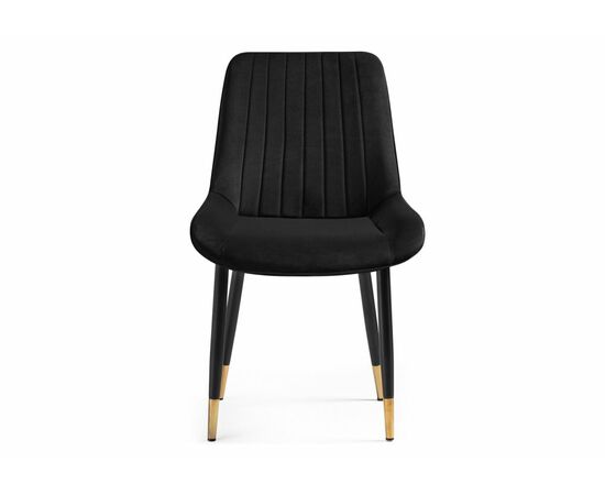 Стул Seda 1 black / gold / black, изображение 2 | Интернет магазин мебели и декора LifeDekor