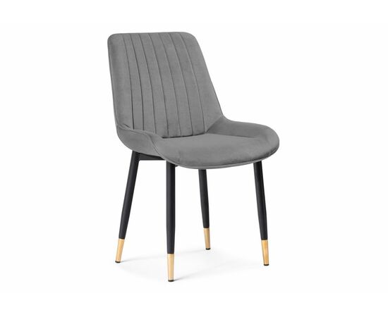 Стул Seda 1 dark gray / gold / black | Интернет магазин мебели и декора LifeDekor