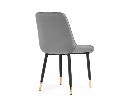 Стул Seda 1 dark gray / gold / black, изображение 4 | Интернет магазин мебели и декора LifeDekor